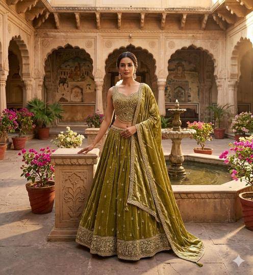 Naisha K 807 Latest lehenga choli designs